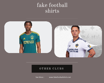 fake Los Angeles Galaxy football shirts 23-24